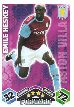 Emile Heskey Aston Villa 2009/10 Topps Match Attax #32